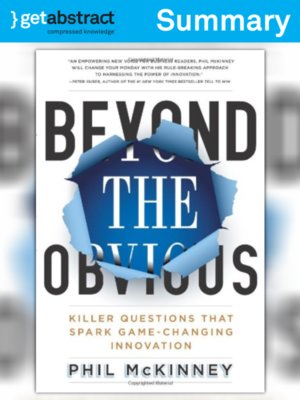 cover image of Beyond the Obvious (Summary)